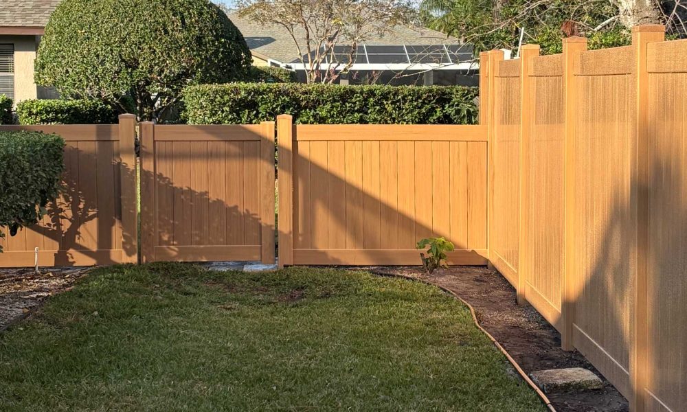 Framed Composite Fence 1